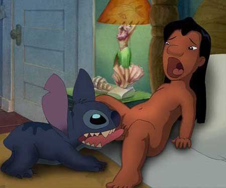 Cosmic reccomend and fisting Lilo stich