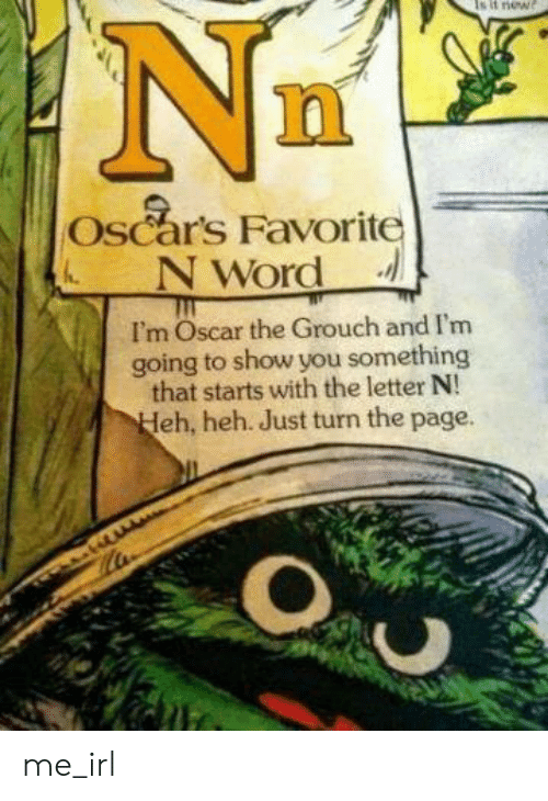 Oscar the grouch fuck it